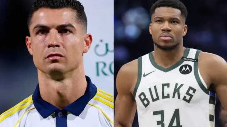 Кріштіану Роналду та Янніс Адетокумбо / Фото Marca Кріштіану Роналду та Янніс Адетокумбо / Фото Marca