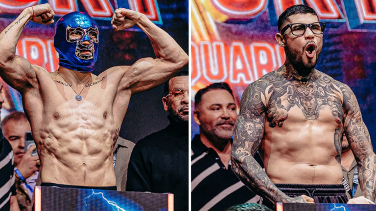 Теофимо и Барбоса / Фото The Ring Теофимо и Барбоса / Фото The Ring