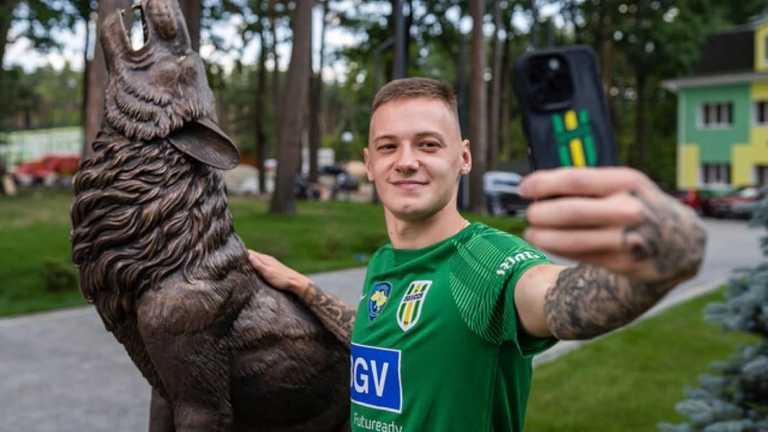 Олександр Назаренко / фото: ФК Полісся Олександр Назаренко / фото: ФК Полісся