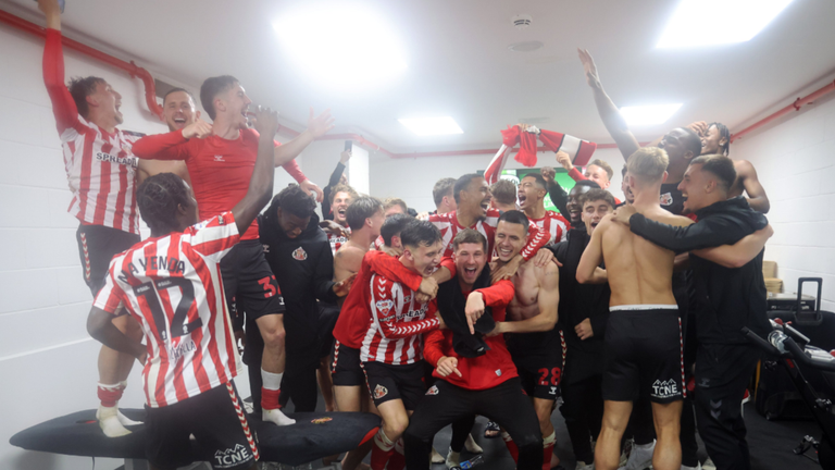 Гравці Сандерленда / Фото з Х Гравці Сандерленда / Фото з Х