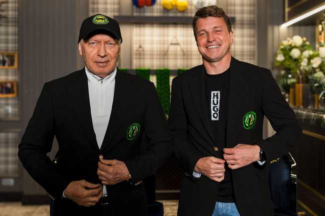 Руслан Ротань і Буткевич / Фото ФК Полісся Руслан Ротань і Буткевич / Фото ФК Полісся