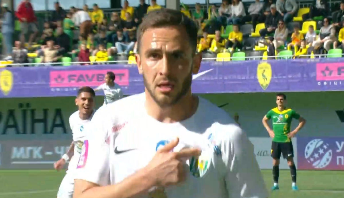 Левый берег – Карпаты – 2:3 / Скриншот