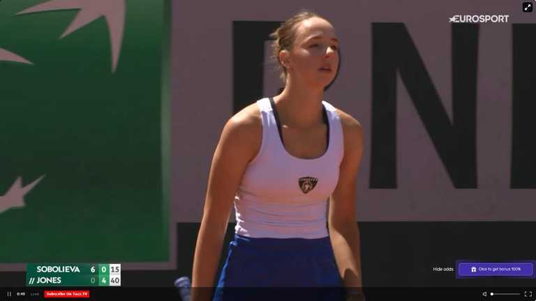 Анастасія Соболєва / Скріншот з відео