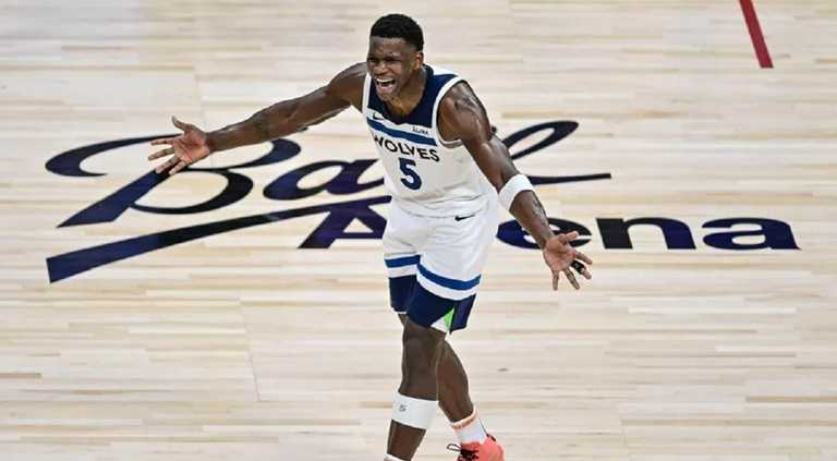 Ентоні Едвардс / Фото EFE Ентоні Едвардс / Фото EFE