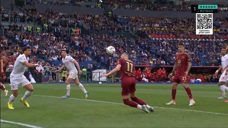 Довбык забил Фиорентине / Скриншот из видео