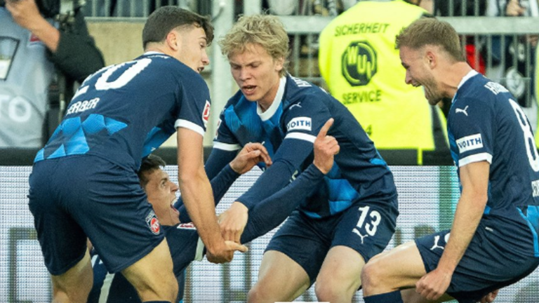 Гравці Хайденхайма / Фото Sky Sports Гравці Хайденхайма / Фото Sky Sports