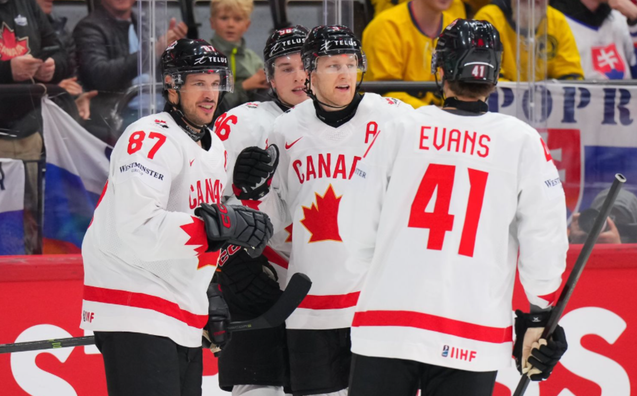 ЧМ-2025 по хоккею: Канада с дублем Кросби разбила Словакию, Дания победила в третий раз подряд