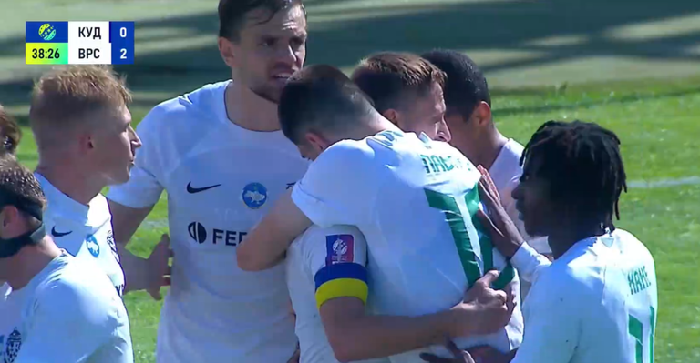 Кудрівка – Ворскла – 1:2 / Скрін