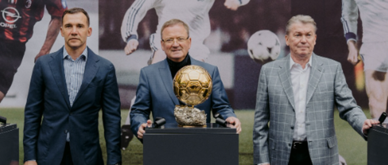 Шевченко, Бєланов і Блохін / Фото з Instagram