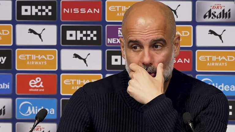 Хосеп Гвардиола / скриншот с пресс-конференции Хосеп Гвардиола / скриншот с пресс-конференции