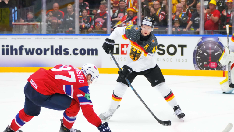 Норвегія – Німеччина –2:5 / Фото IIHF Норвегія – Німеччина –2:5 / Фото IIHF