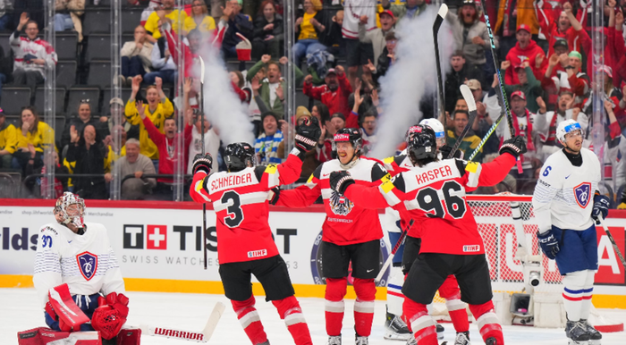 Австрія розгромила Францію, Данія розтрощила сусіда України – ЧС-2025 з хокею