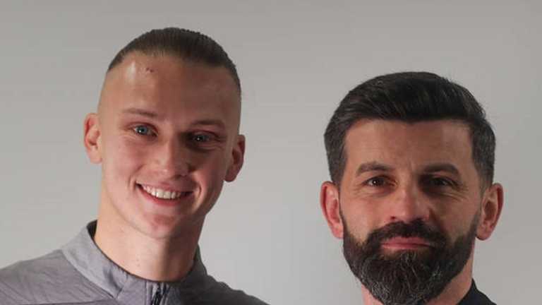 Таловєров та Мусліч / Фото ФК Плімут Таловєров та Мусліч / Фото ФК Плімут