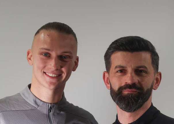 Таловєров та Мусліч / Фото ФК Плімут