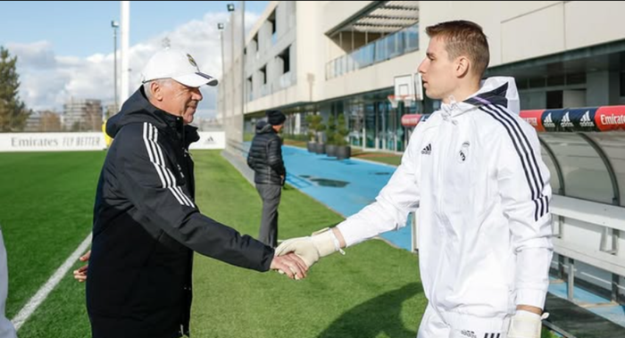 Лунин прокомментировал уход Анчелотти из Реала: "Были тяжелые моменты"