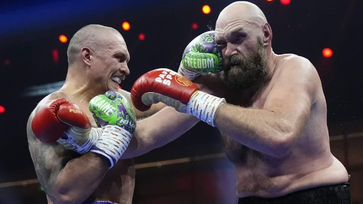 Александр Усик и Тайсон Фьюри / Getty Images