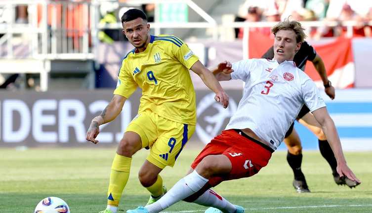 Украина – Дания – 2:3 / Photo by Damjan Zibert - UEFA/UEFA via Getty Images