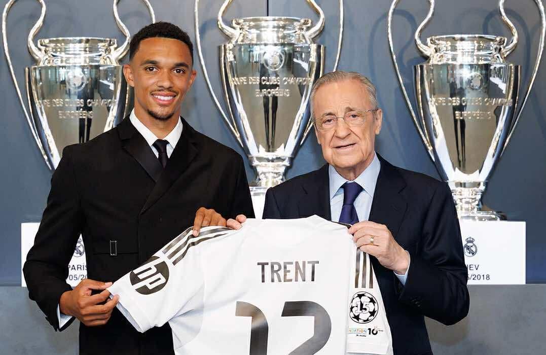 Трент с Пересом / Фото ФК Реал