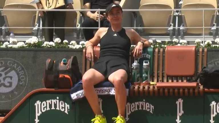 Еліна Світоліна / Скриншот із трансляції