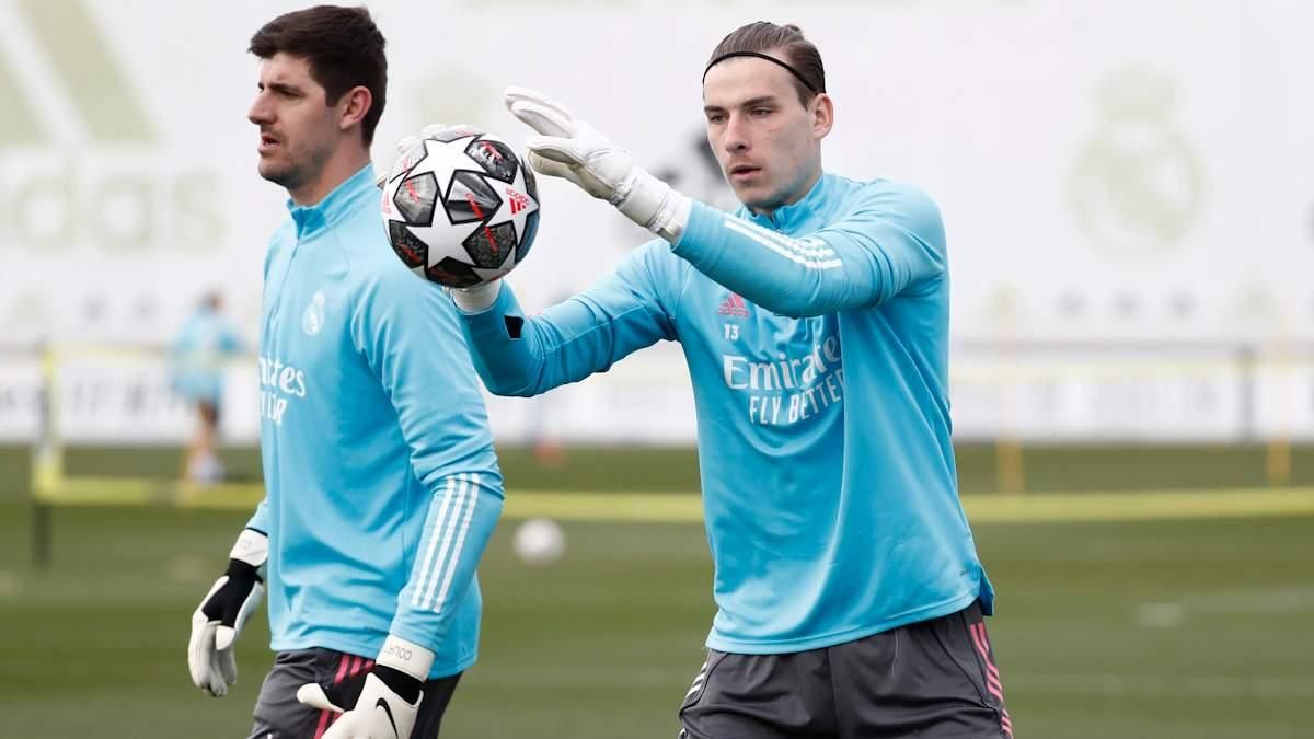 Тібо Куртуа та Андрій Лунін / фото: Getty Images