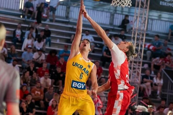 Чоловіча збірна України з баскетболу 3Х3 перемогла Хорватію й вийшла у фінал Ліги націй