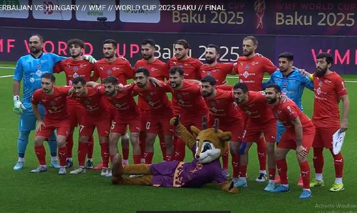 Збірна Азербайджану з міні-футболу / Скріншот з відео