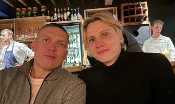 Усик із Лапіним / Фото instagram.com/daniel.lapin/