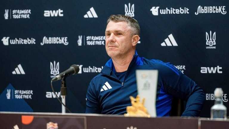 Сергій Ребров / УАФ Сергій Ребров / УАФ