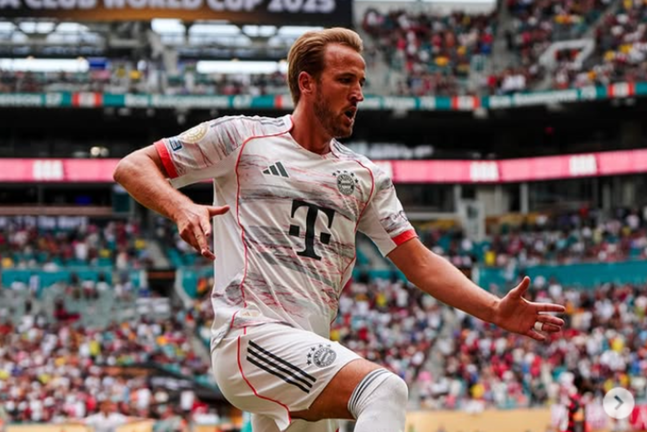 Харрі Кейн у матчі проти Фламенго / instagram.com/fcbayern/