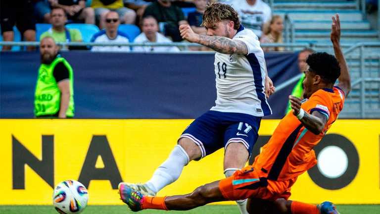 Англия U-21 одолела Нидерланды U-21 / Фото TOMAS BENEDIKOVIC/AFP via Getty Images Англия U-21 одолела Нидерланды U-21 / Фото TOMAS BENEDIKOVIC/AFP via Getty Images