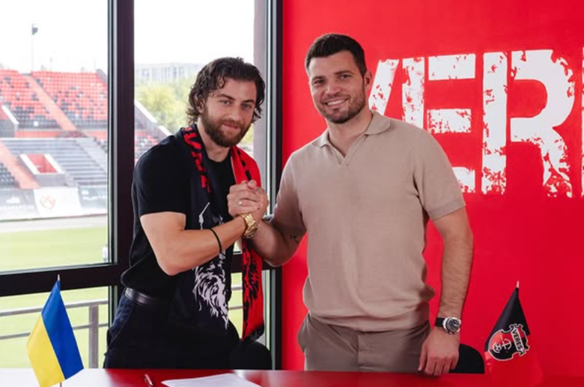 Стамуліс та Габовда / Фото ФК Верес Стамуліс та Габовда / Фото ФК Верес