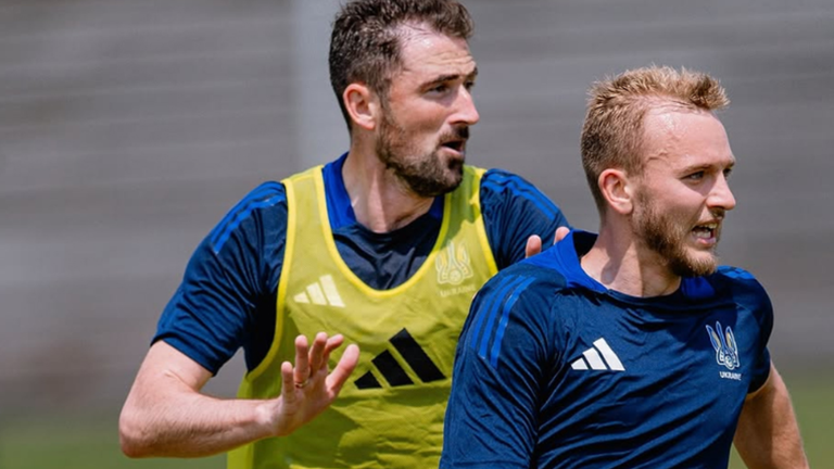 Калюжний та Мартинюк / Фото УАФ Калюжний та Мартинюк / Фото УАФ