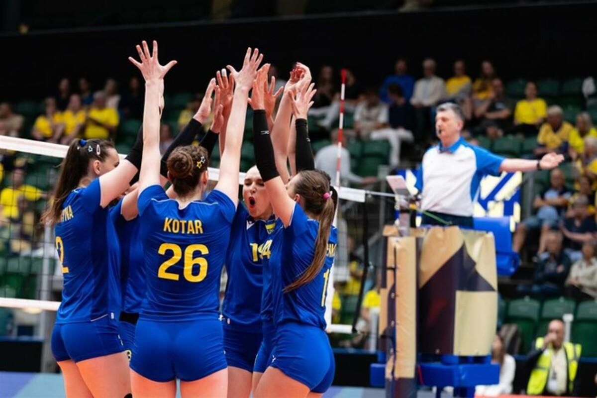 Жіноча збірна України / Фото CEV.eu Жіноча збірна України / Фото CEV.eu