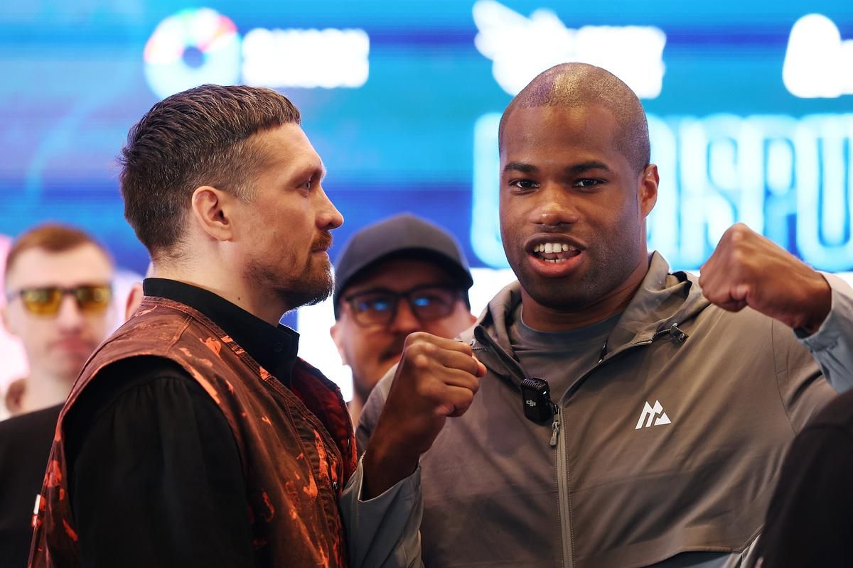 Усик – Дюбуа / Фото Getty Images