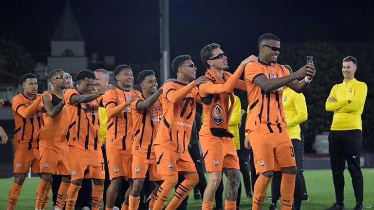 Игроки Шахтера / Фото ФК Шахтер