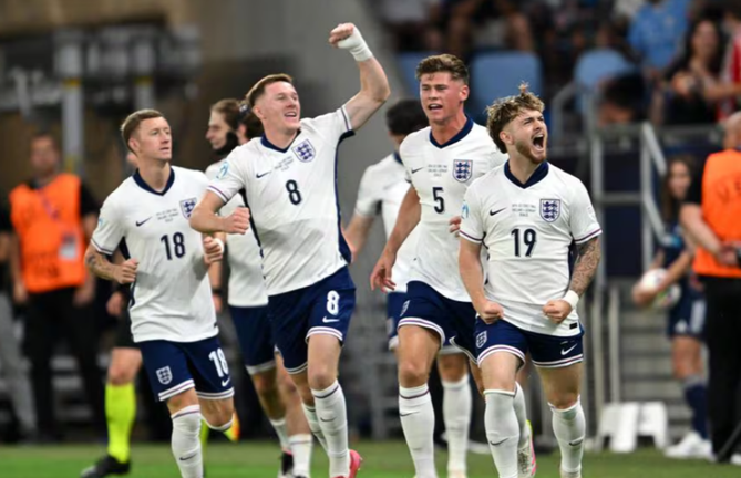 Гравці збірної Англії U-21 / Фото УЄФА Гравці збірної Англії U-21 / Фото УЄФА