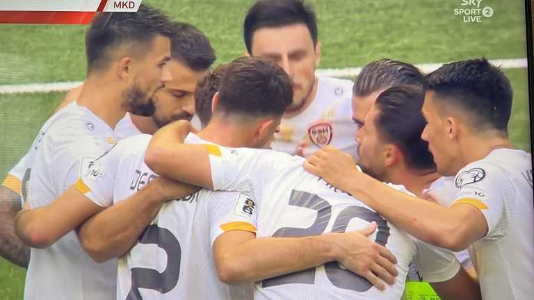 Гравці Північної Македонії / Скріншот