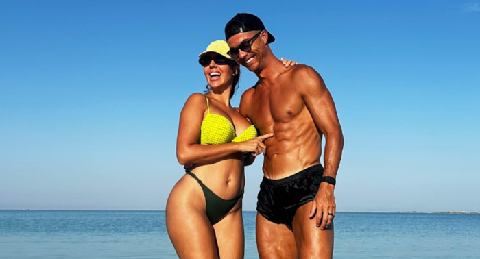 Роналду показался с любимой и кубком после триумфа в Лиге наций – фото