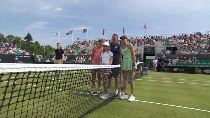 Ястремська вперше в кар'єрі вийшла у фінал Ноттінгема, здобувши вольову перемогу над іменитою полькою