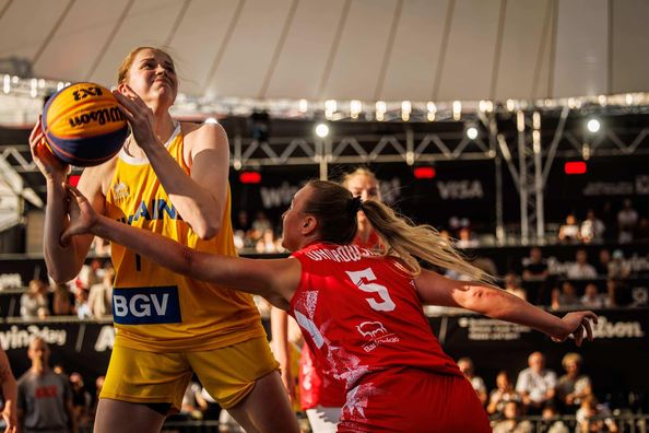 Жіноча збірна України з баскетболу 3х3 поступилася у фіналі Ліги націй