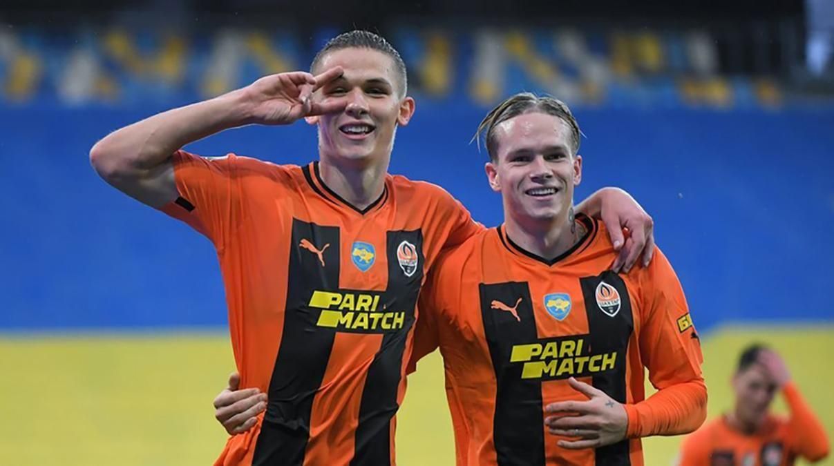 Сікан та Мудрик / фото ФК Шахтар