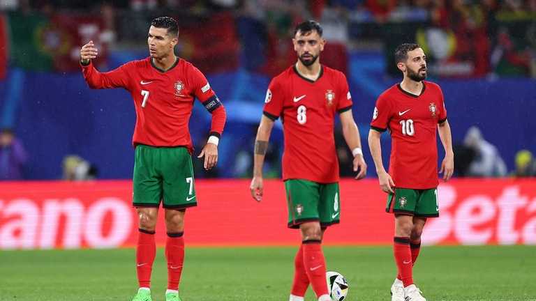 Роналду, Бруну и Бернарду / Getty Images