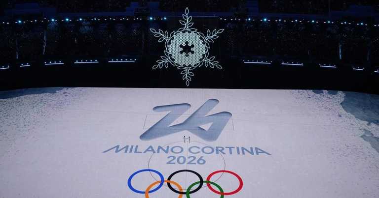 Емблема Олімпіади-2026 / Фото AP Емблема Олімпіади-2026 / Фото AP