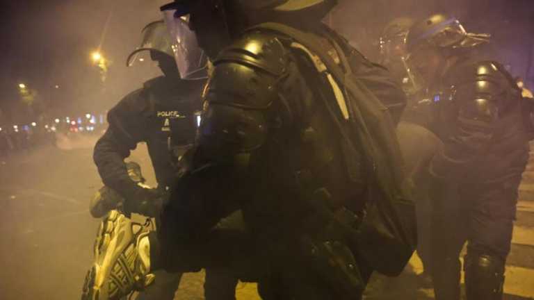 Беспорядки в Париже / Фото EFE Беспорядки в Париже / Фото EFE