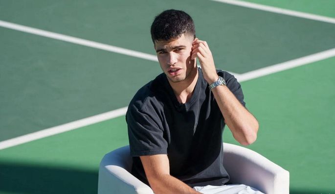 Алькарас намучився з 80-ю ракеткою світу, але пробився у півфінал Лондона
