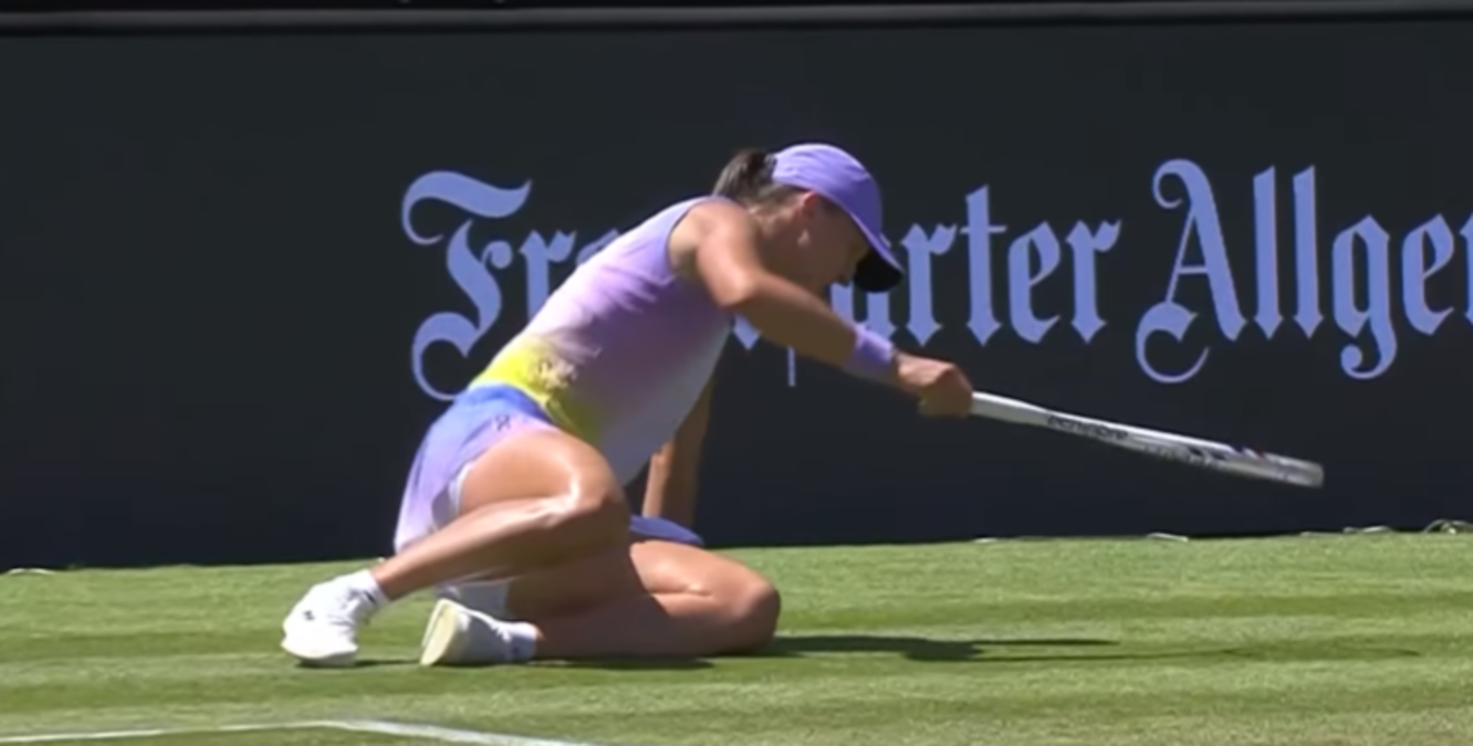 Іга Свьонтек / Скріншот