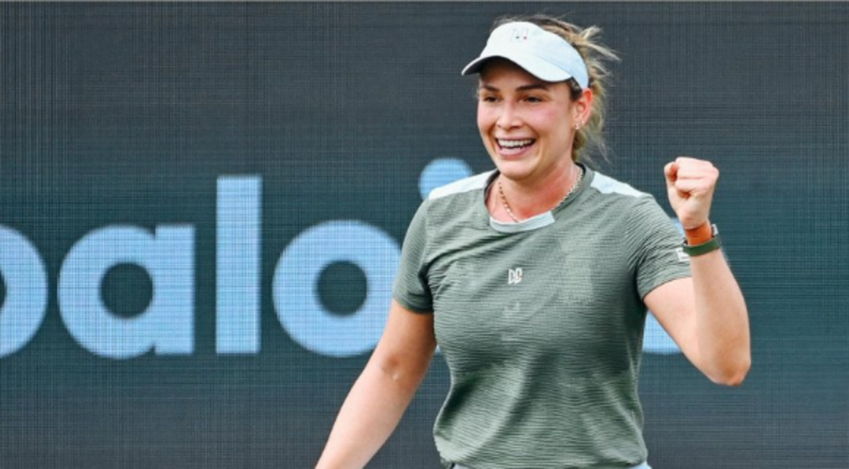 Донна Векіч / Фото https://x.com/badhomburgopen