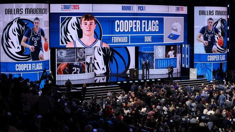 Купер Флегг – перший пік драфту НБА 2025 / Фото Getty Images Купер Флегг – перший пік драфту НБА 2025 / Фото Getty Images