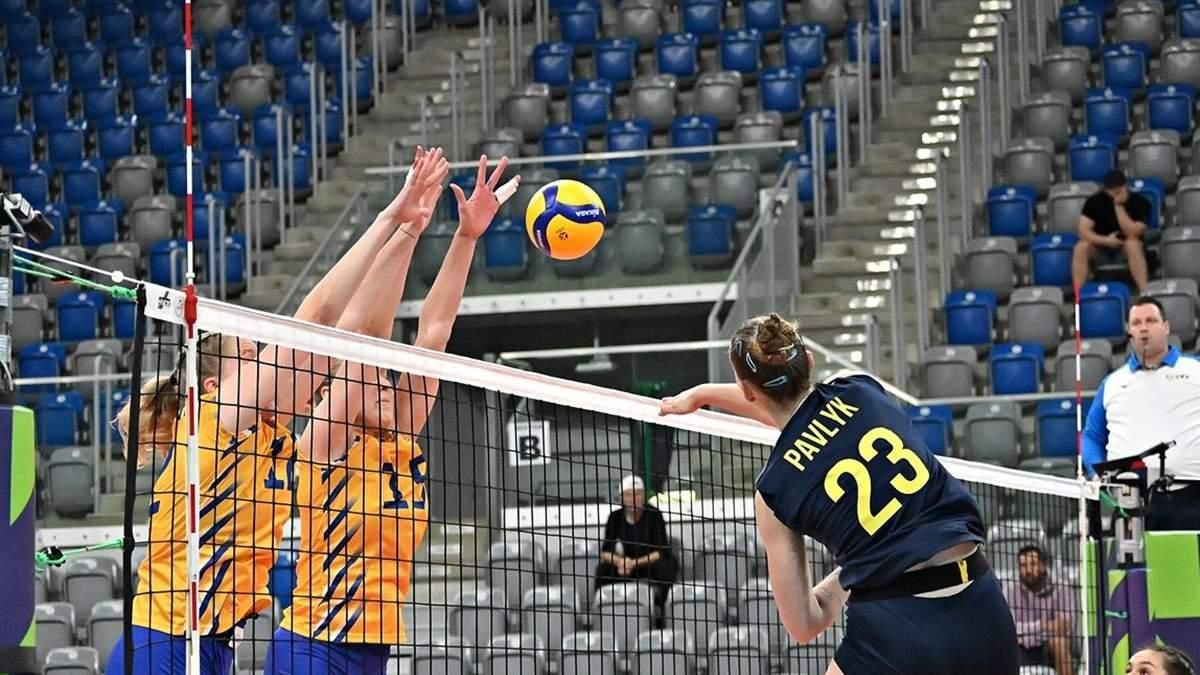 Україна – Швеція / фото: CEV