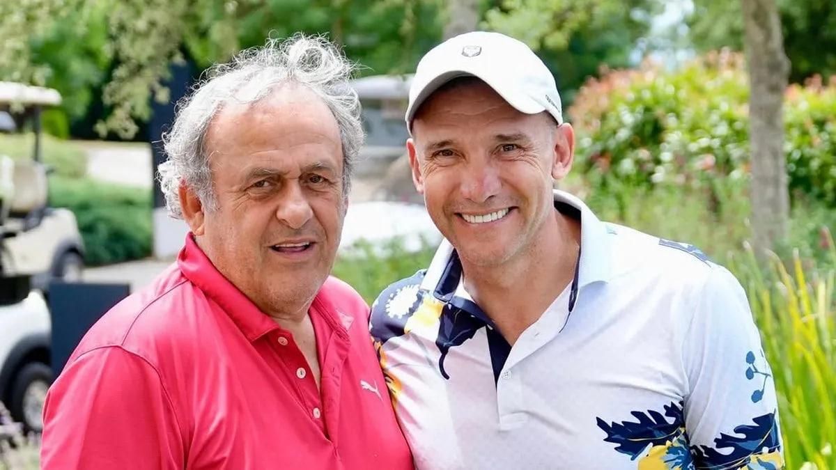 Шевченко з Платіні / Фото з Instagram